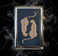 Saint Cheetah – Twin Souls Edition metal art wallet by The Saints Club