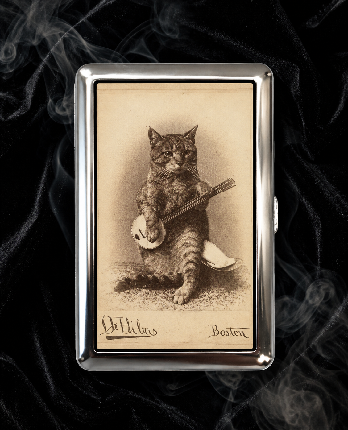 Saint Strum – The Lost Melody Edition metal art wallet by The Saints Club