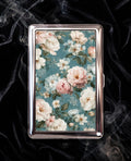 Saint Petal – The Blue Garden Edition metal art wallet by The Saints Club