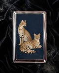 Saint Serval – The Midnight Pair Edition metal art wallet by The Saints Club