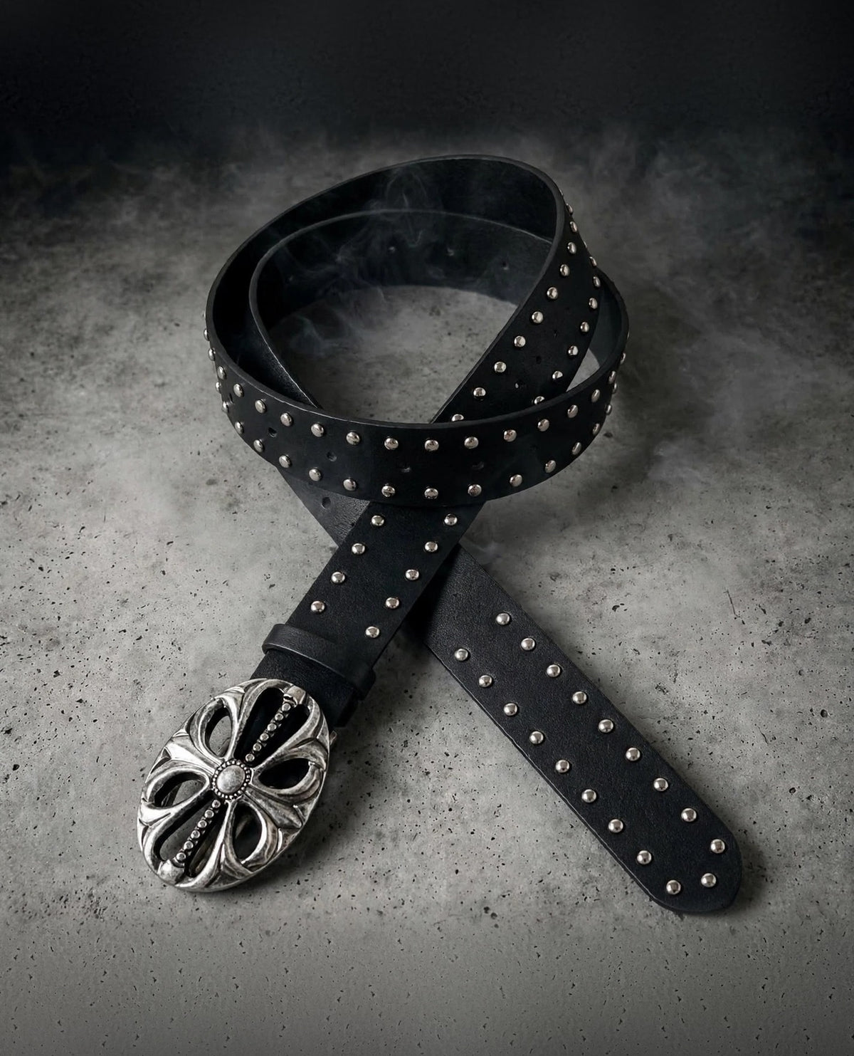 Saint Vesper – The Studded Cross Belt by The Saints Club